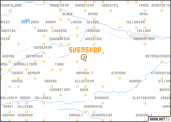 map of Svensköp