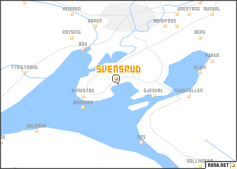 map of Svensrud