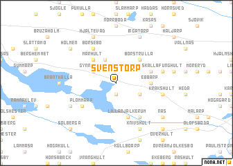 map of Svenstorp