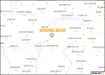 map of Sverbilovka