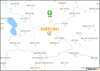 map of Sverchki