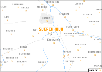 map of Sverchkovo