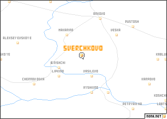 map of Sverchkovo