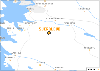 map of Sverdlovo