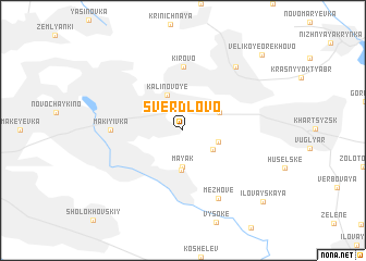 map of Sverdlovo