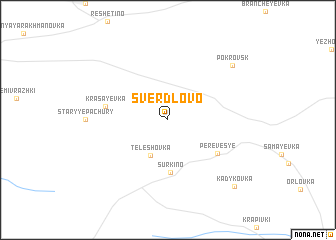 map of Sverdlovo