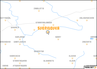 map of Sveridovka