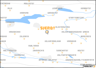 map of Sveridy