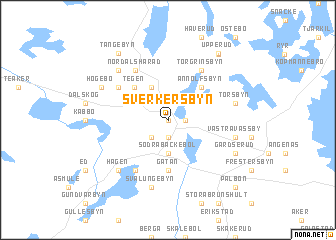 map of Sverkersbyn