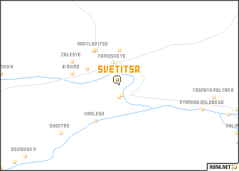 map of Svetitsa