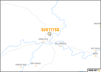 map of Svetitsa