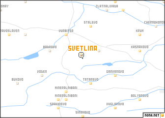 map of Svetlina