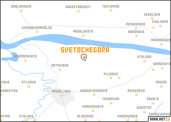 map of Svetochegora