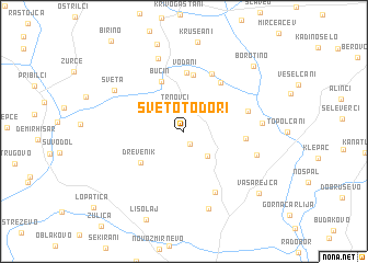 map of Sveto Todori