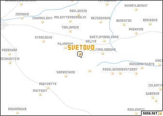 map of Svetovo