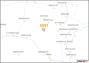 map of Svet