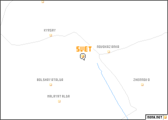 map of Svet