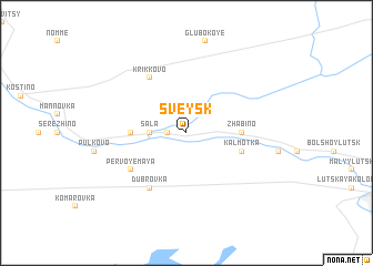 map of Sveysk