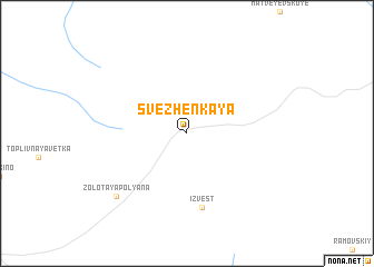 map of Svezhen\