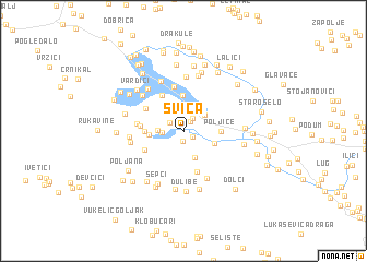 map of Švica