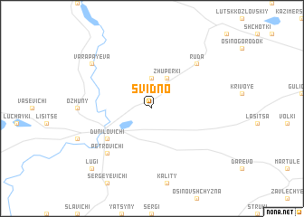 map of Svidno