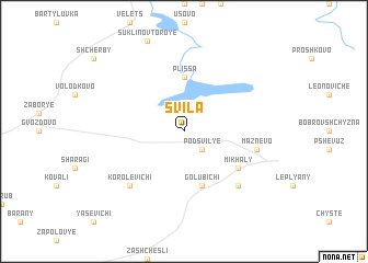 map of Svila
