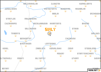 map of Svily