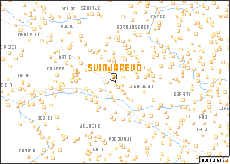 map of Svinjarevo