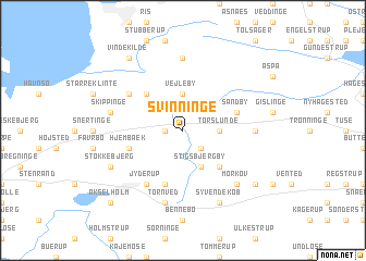 map of Svinninge