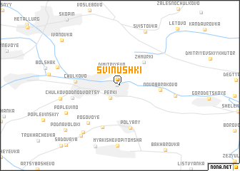 map of Svinushki