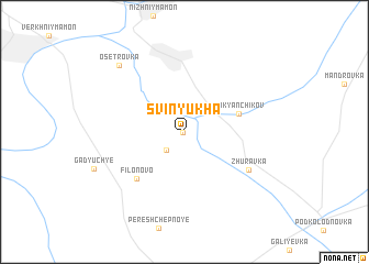 map of Svinyukha