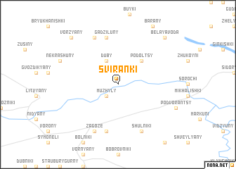 map of Sviranki