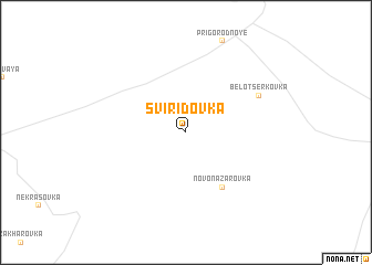 map of Sviridovka