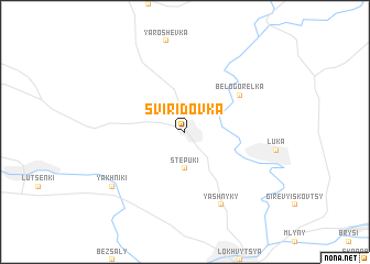 map of Sviridovka