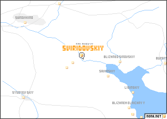 map of Sviridovskiy