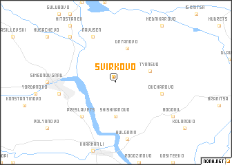 map of Svirkovo