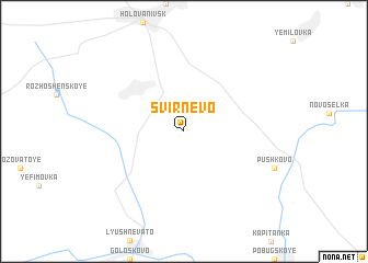 map of Svirnevo