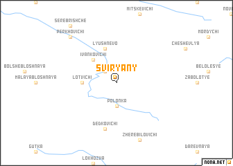 map of Sviryany