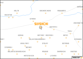 map of Svishchi