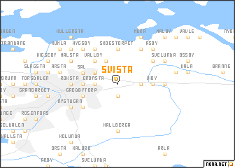 map of Svista