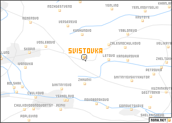 map of Svistovka