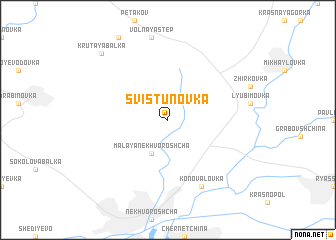 map of Svistunovka