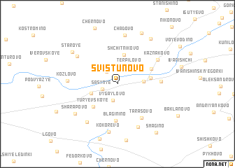 map of Svistunovo