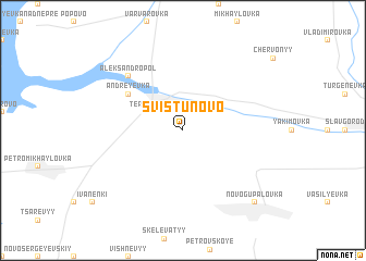 map of Svistunovo