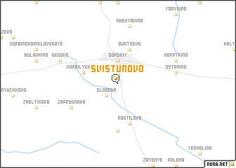 map of Svistunovo