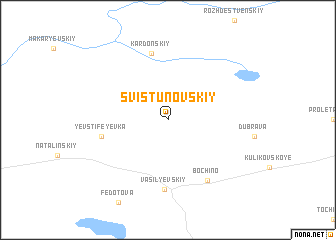 map of Svistunovskiy