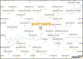 map of Svistyagino