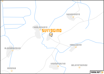 map of Sviyagino