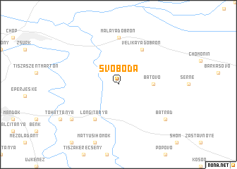 map of Svoboda