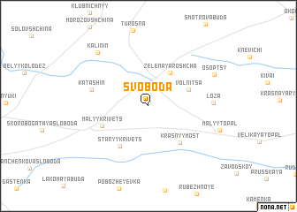 map of Svoboda